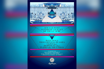 Soirée, Paris, Sous le Pont, Pont Alexande 3, Johnson