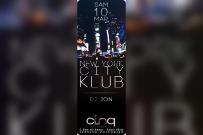 NEW YORK CITY KLUB @ LE CINQ