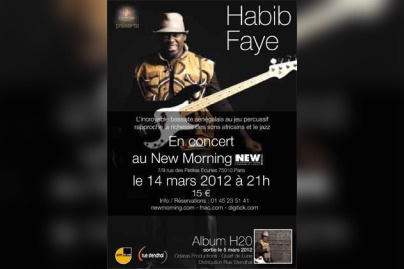 Habib Faye présente "H2O" son nouvel album
