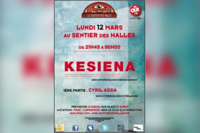 Kesiena @ Le Sentier des Halles