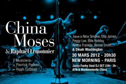 China Moses & Raphael Lemonnier Quintet invitent Hugh Coltman & Pierrick Pedron