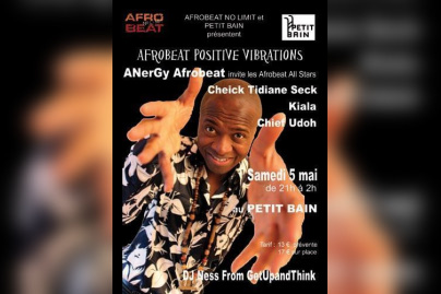 ANerGy Afrobeat invite les Afrobeat All Stars : Cheick Tidiane Seck, Kiala, chief Udoh