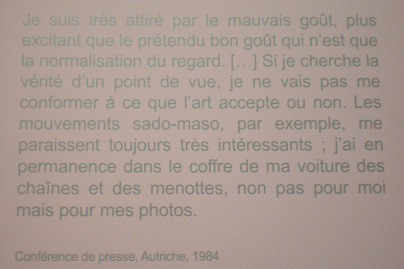 Helmut Newton au Grand Palais