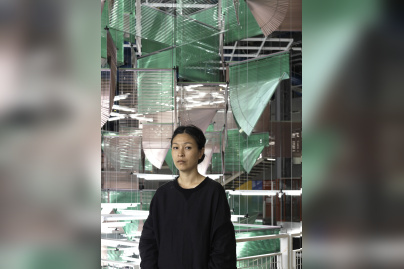 Haegue Yang s'expose aux Galeries Lafayette