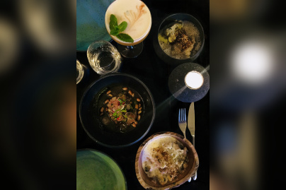 Uma et son bar à cocktails surprenant