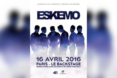 ESKEMO en concert le 16 avril à Paris - Le Backstage By The Mill