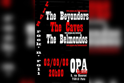 Concert, Paris, The Belmondos, The caves, The Beyonders, OPA