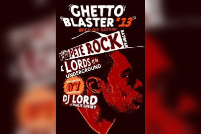 Soirée, Paris, Ghettoblaster, Batofar, Pete Rock, Lord, Lords of the Underground, Public Ennemy, Suspect