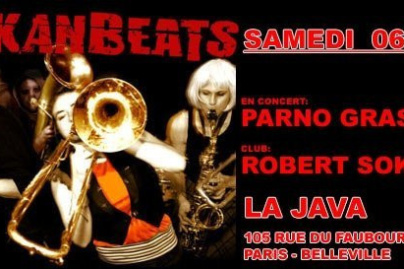 Soirée, Paris, Balkanbeats, Parno Graszt, Tagada, Soko, Java