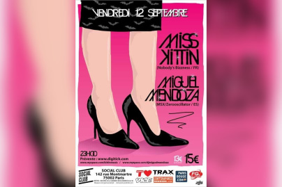 Soirée, Paris, Social Club, Miss Kittin, Miguel Mendoza
