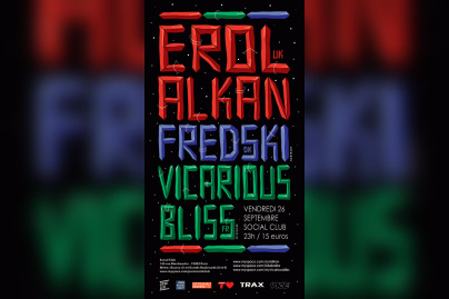 Soirée, Paris, Erol Alkan, Fredski, Vicarious Bliss