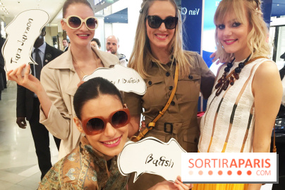 Défilé pour présenter une partie de la collection Sping-Summer 2016 - Afterwork des Galeries Lafayette pour le Summer Break