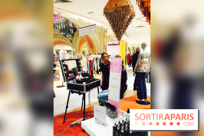 Stand coiffure - Afterwork des Galeries Lafayette pour le Summer Break