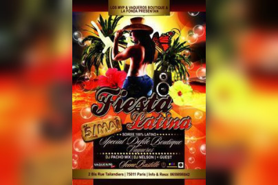 FIESTA 100% LATINA + DEFILE DE MODE