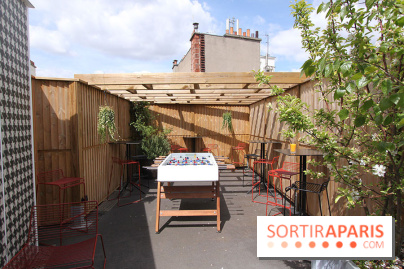 La terrasse du Terrass Hotel Paris