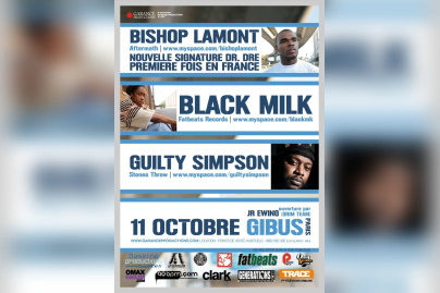 Soirée, Paris, Gibus, Bishop Lamont, Black Milk, Guilty Simpson