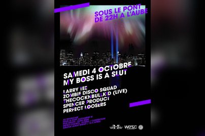 Soirée, Paris, My boss is a slut, Showcase, Pont Alexandre 3