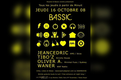 Soirée, Clubbing, Paris, Bassic, Lalternative, Tibo'z, Jeancedric