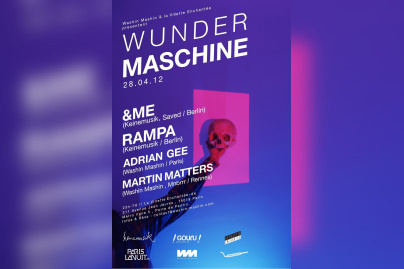 WUNDER MASCHINE w/ &Me, Rampa, Adrian Gee, Martin Matters...