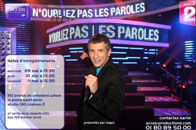 N'OUBLIEZ PAS LES PAROLES.