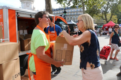 RecycLivreDays 2017 sur la Place de la République