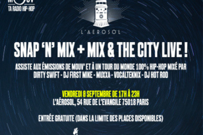 Mouv' s'installe l'Aérosol le 8 septembre 2017