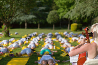 Journée internationale du yoga au Waldorf Astoria Trianon Palace Versailles