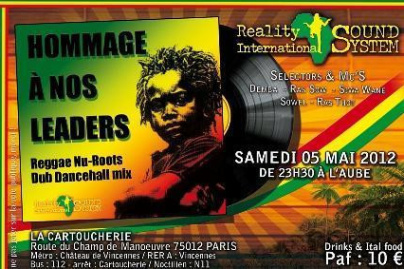 Soirée reggae sound system REALITY INTERNATIONAL