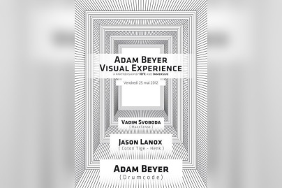 Adam Beyer Visual Experience