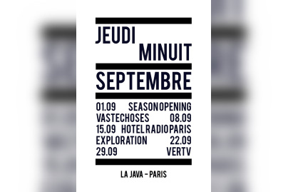 JEUDI MINUIT - SEASON OPENING 