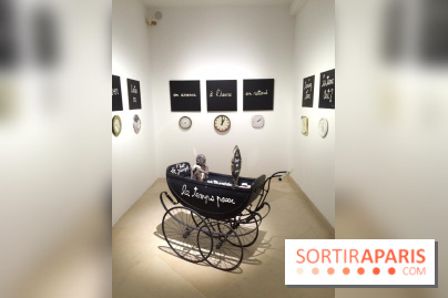 Photos de l'exposition Ben au musée Maillol 