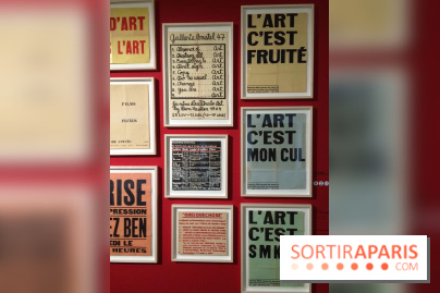 Photos de l'exposition Ben au musée Maillol 