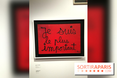 Photos de l'exposition Ben au musée Maillol 