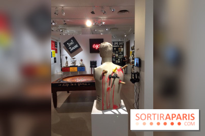 Photos de l'exposition Ben au musée Maillol 