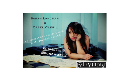 Jazz Bunch Sarah Lancman & Carel Cleril