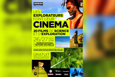 Les Explorateurs font leur Cinéma au Muséum d'Histoire Naturelle