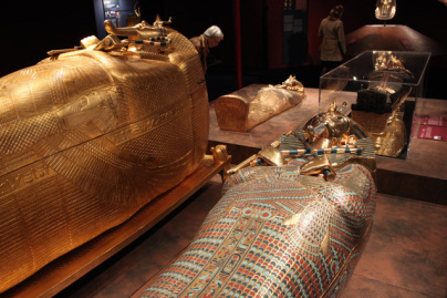 Cercueil intérieur en or de Toutankhamon