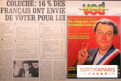 Coluche, l'exposition à l'Hôtel de Ville