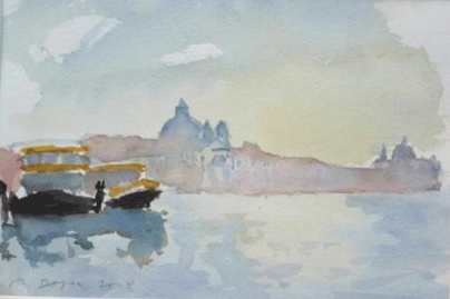 Michel DEPIN aquarelles PARIS/VENISE