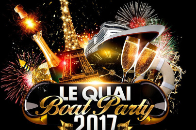 PARIS « BOAT PARTY » 2017 ( Bateau / Terrasse Panoramique Chauffée / All Inclusive )