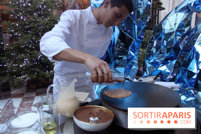 Ice lounge experience au George V