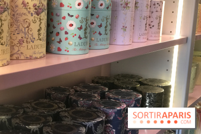 La première boutqiue Thé & Beauté de ladurée à Paris