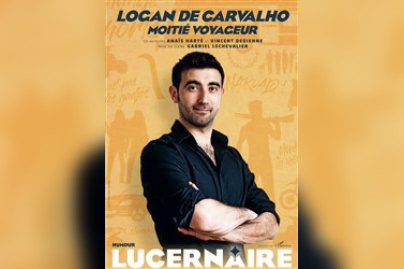 Logan de Carvalho dans Moitié Voyageur au Lucernaire