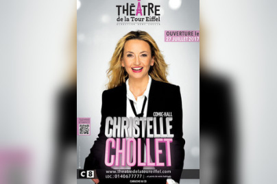 Christelle Chollet au Théâtre de la Tour Eiffel avec "Comic Hall"
