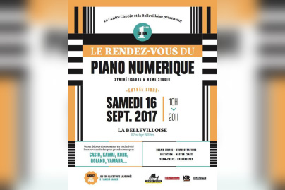Le rendez-vous du piano numérique : 1ère édition à la Bellevilloise