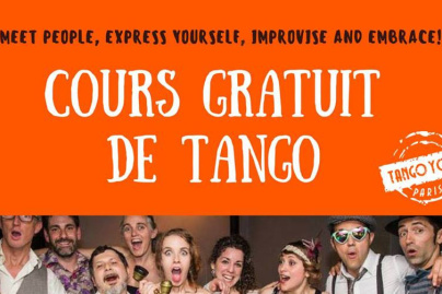Cours de Tango gratuit à Paris
