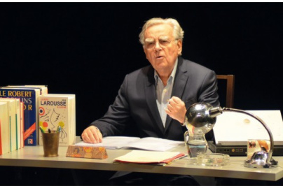 Bernard Pivot au Théâtre du Lucernaire