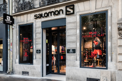 Ouverture de la première boutique Salomon parisienne