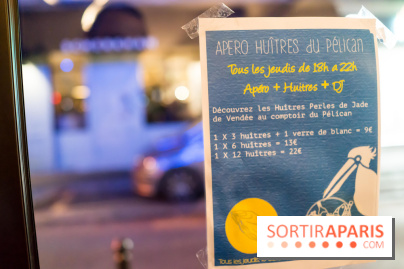 Apero Huitres au Café Pelican