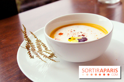 Terrass Hotel, la carte d'hiver 2016/2017 - velouté de potimarron